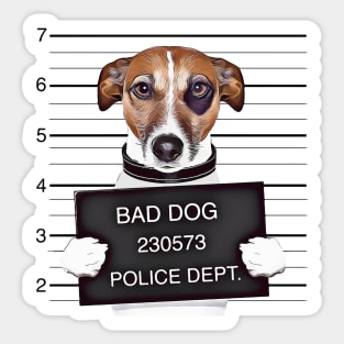 Bad Dog Sticker